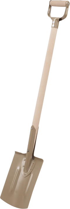  TRADITIONAL straight spade