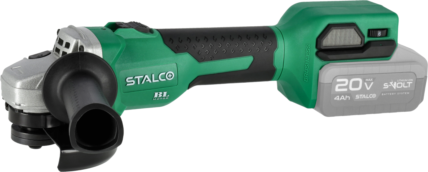 Cordless angle grinder
AGS20-125BL