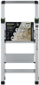 2 Step mini-slim ladder without handrail STALCO PERFECT S020140402
