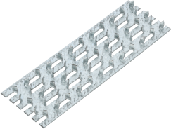 Płytka kolczasta 40x120x1mm...