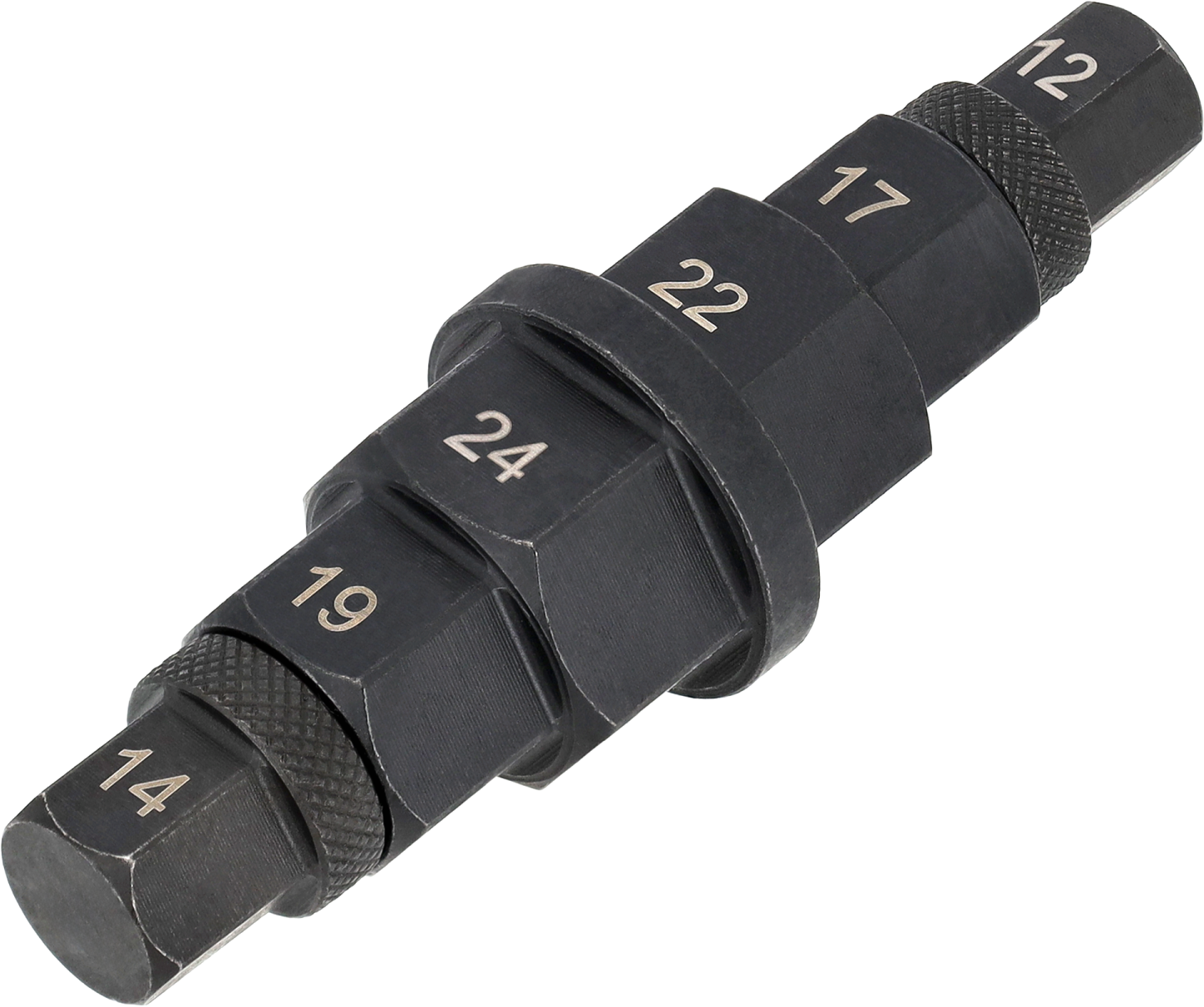 Hex key for the axle 6in1, 12, 14, 17, 19, 22, 24mm STALCO S011348306