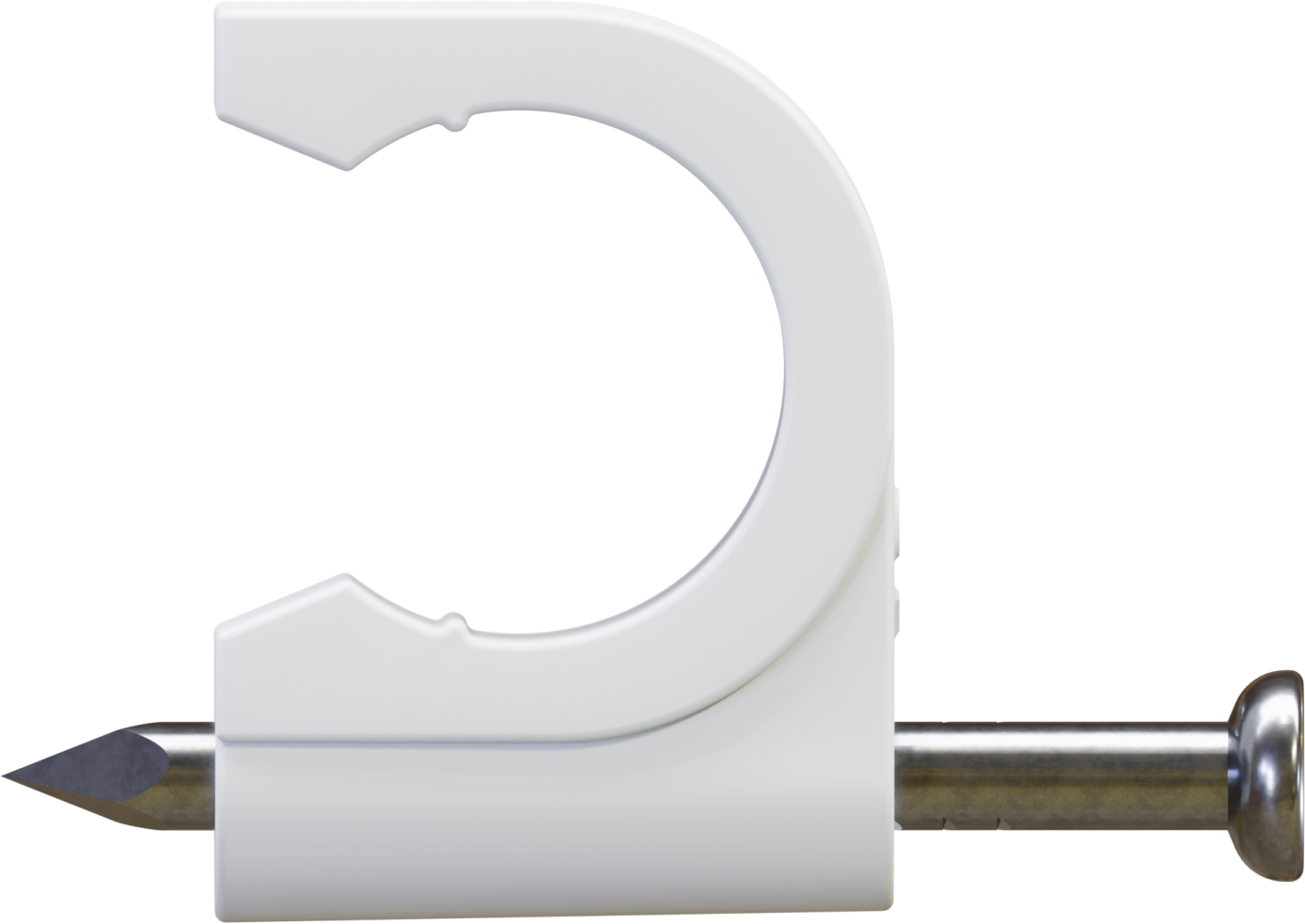 Pre-Nailed bracket for round cables STALCO FLOP05