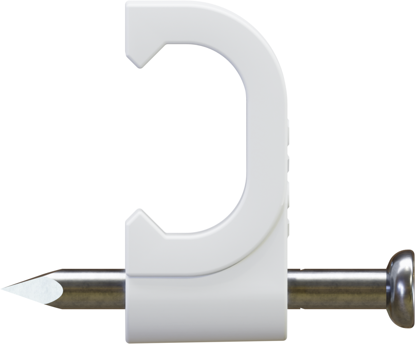 Pre-Nailed bracket for flat cables STALCO FLOP08