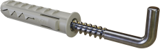 Expansion plug with hook...