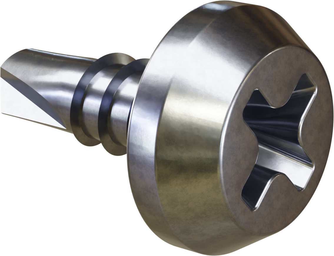 Self-drilling screw, Wafer Head, PH, ∅3.5x9.5mm, medium pack,zinc plated, STALCO TEXB10003595