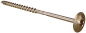 Hardened Screw For Rafters - Countersunk