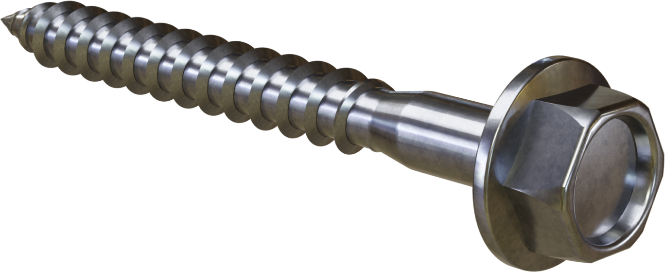 Hex head wood screw DIN 571 ∅6x60mm STALCO WKL06060