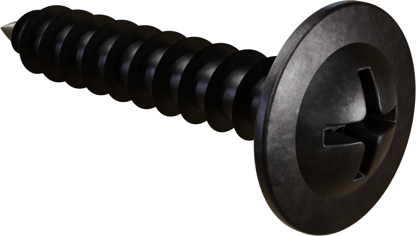 Tapping screw, wafer head, PH ∅4.2x13mm, phospated STALCO WPF4213