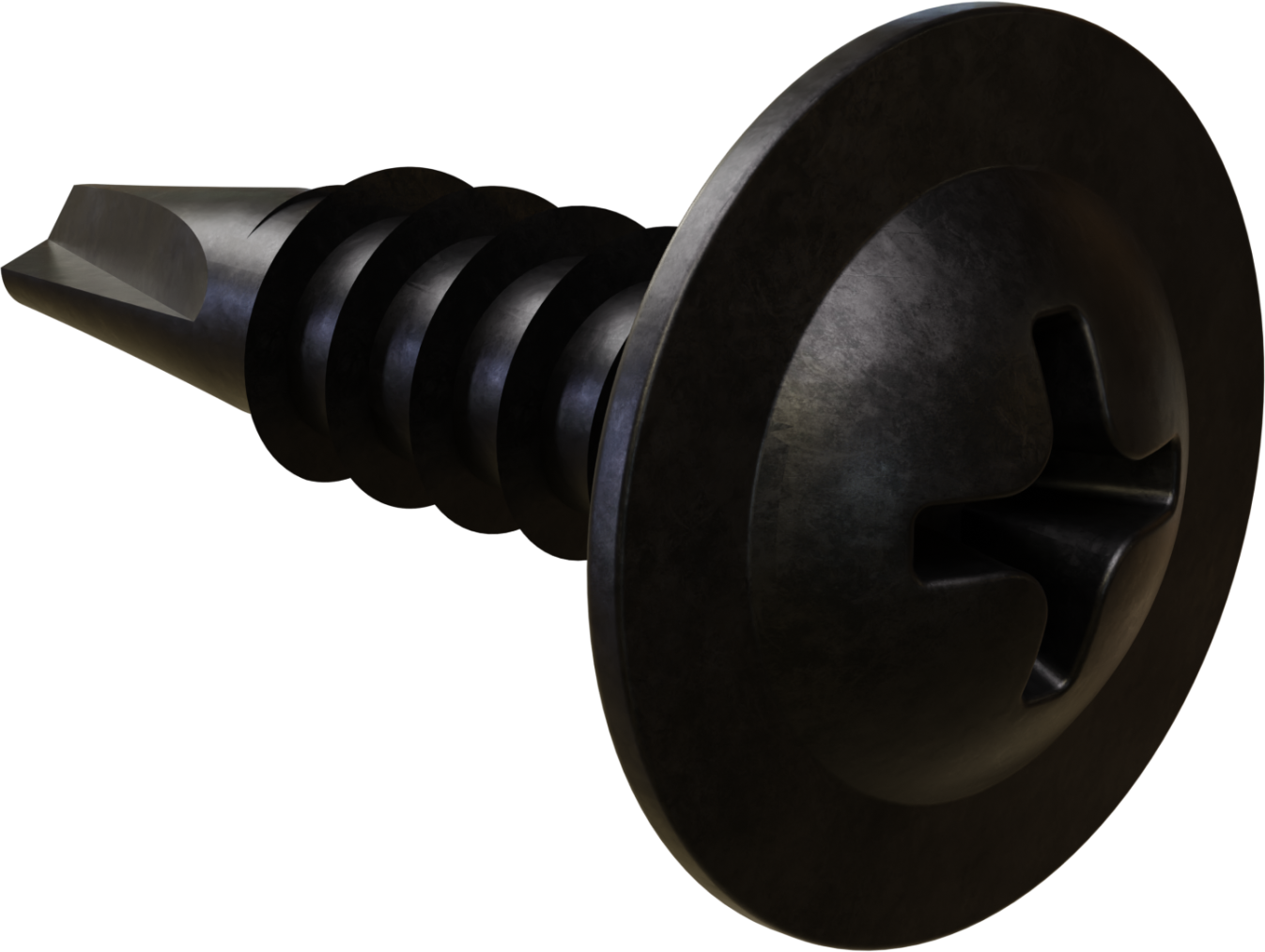 Mounting self drilling screw, wafer head, PH ∅4.2x13mm, phospated STALCO WSP4213