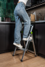 2 Step mini-slim ladder without handrail STALCO PERFECT S020140402