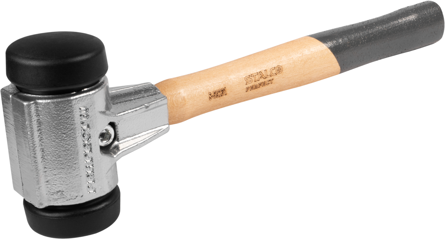 Paving Hammer ∅60mm / 340mm / 40mm / 1,85kg STALCO PERFECT S-69231