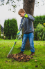 Adjustable aluminum, telescopic rake STR