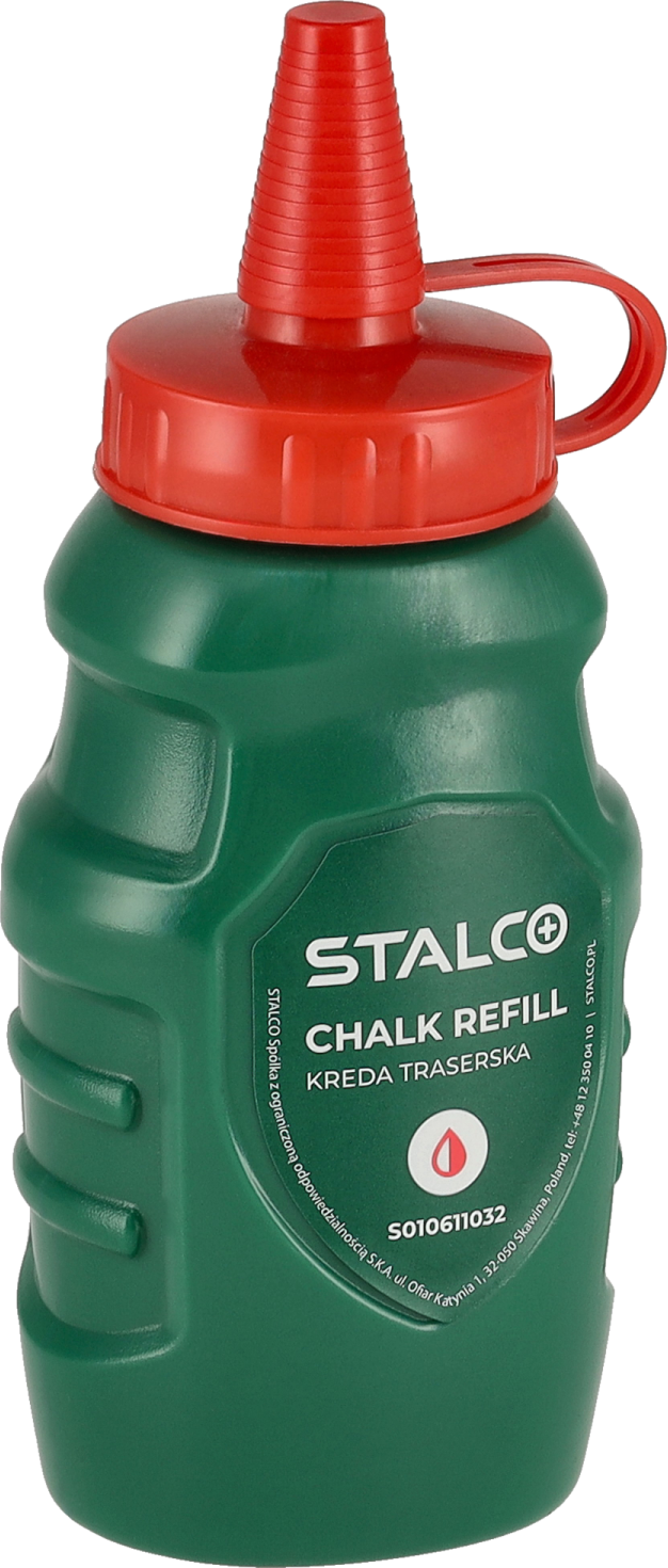 Chalk Refill 120g red color STALCO S010611032