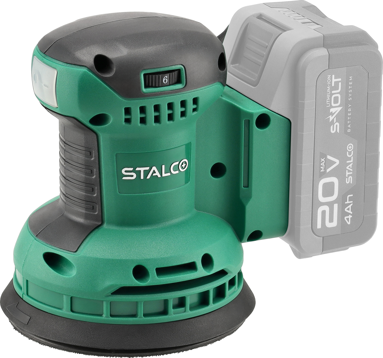 Cordless orbital sander ESS20-125 body 20V S-VOLT STALCO S050497343
