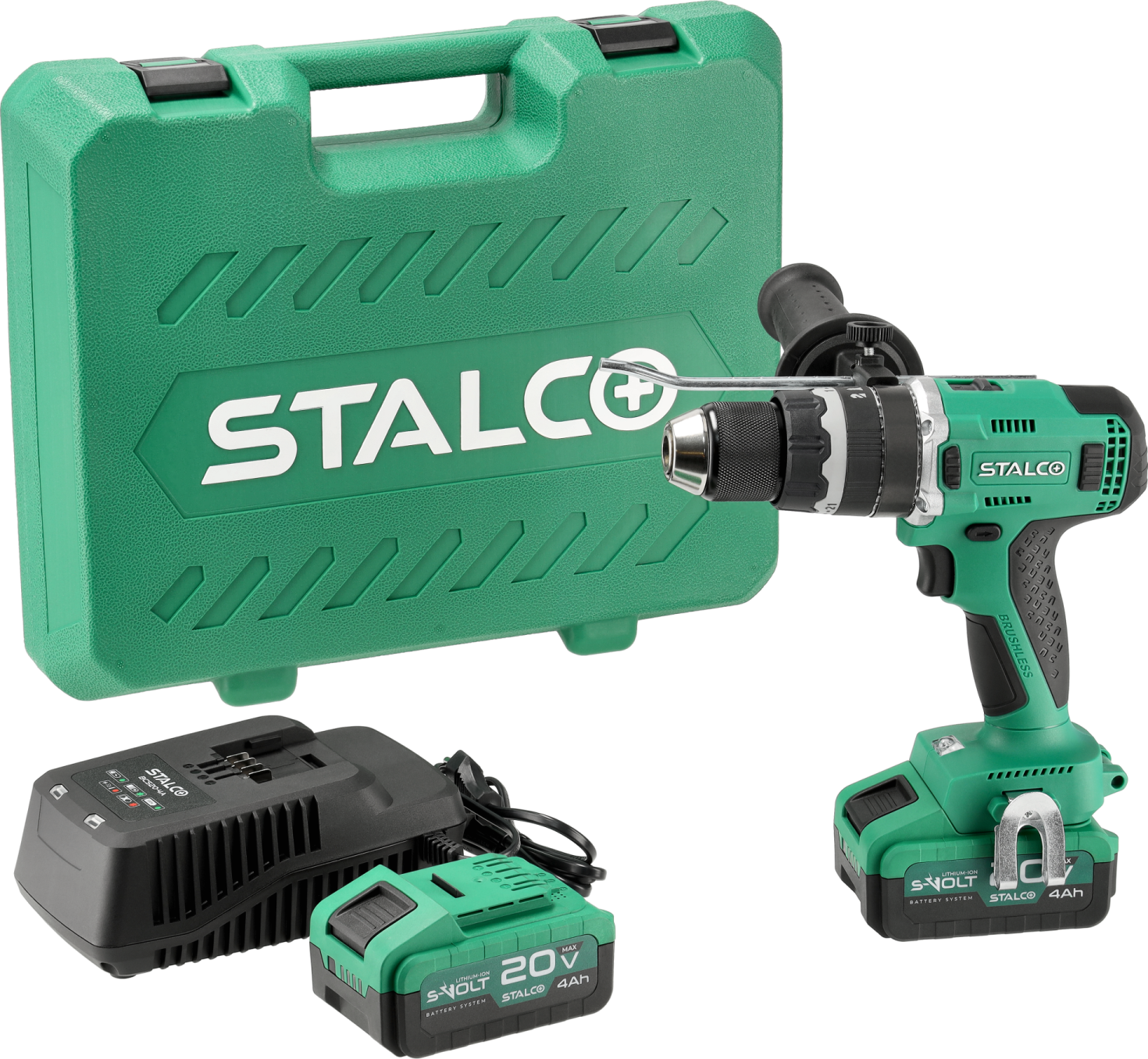 Cordless drill/driver with impact
IDS20-75BL