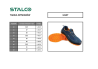 Leather work shoes LIGHT O1 40 STALCO S-48024