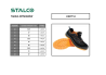 Leather work shoes LIGHT S1 40 STALCO S-44318