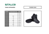 Leather safety ankle boots TECHNIC HIGH S3 38 STALCO S-47852