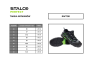 Leather work shoes RAPTOR S1P 40 STALCO PERFECT S-78516