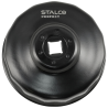 Cup type oil filtor wrench, size 76mm STALCO PERFECT S011499001