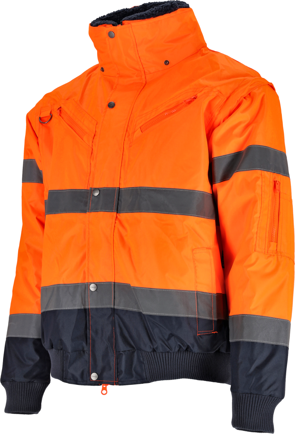 Men's high-vis insulated jacket BOMBER 3in1 orange S STALCO S090700009