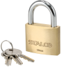 Heavy duty brass padlock 30mm STALCO S024110230