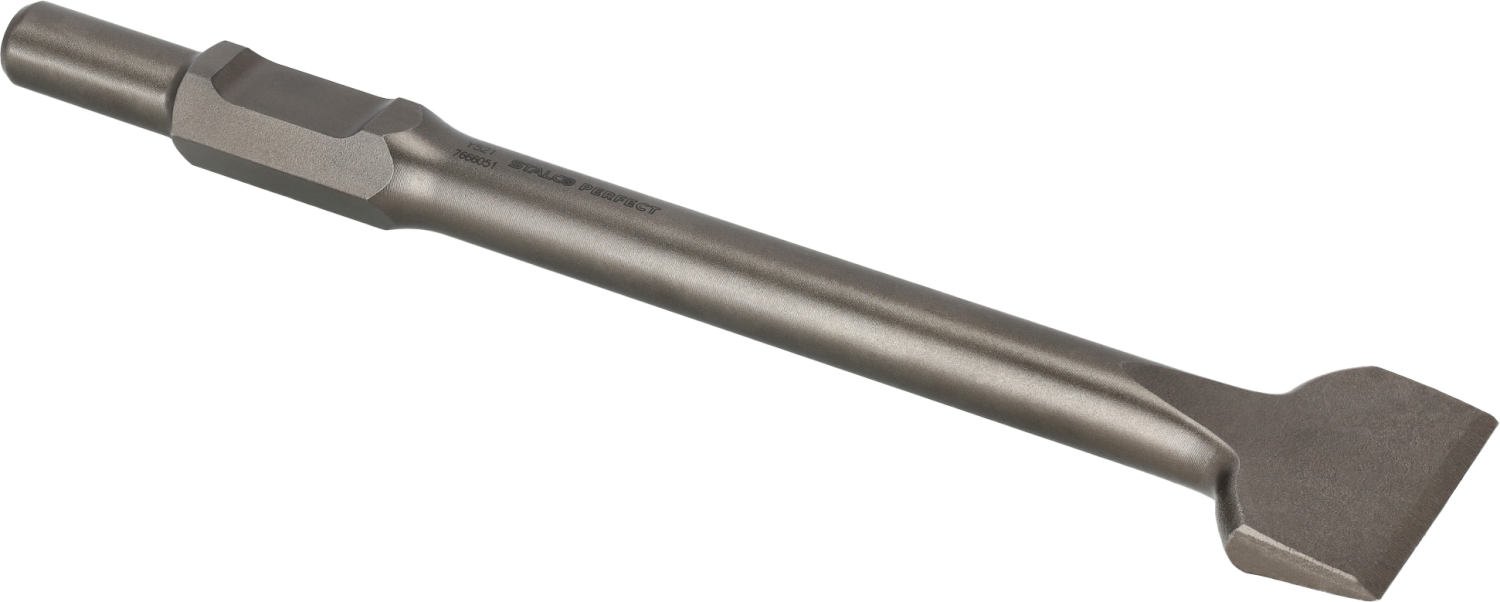 Wide chisel HEX 30 75x410mm STALCO PERFECT S060572360