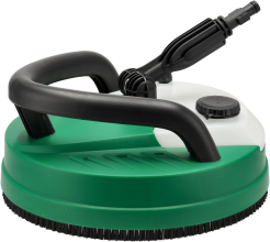 Rotary patio brush for...