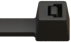 Nylon cable tie 2.5 x 80mm, black STALCO PERFECT OPPC25080