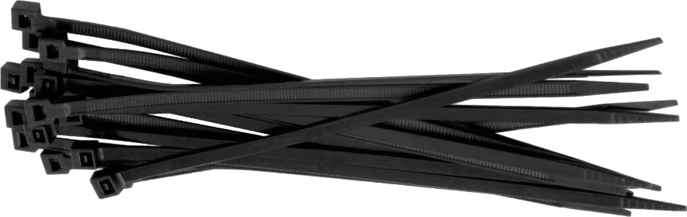 Opaski nylonowe czarne 2,5x80mm bag (100) 1/600 STALCO PERFECT OPPC25080