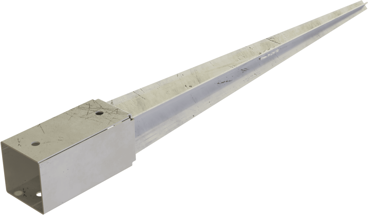 Driven Garden Anchor Bolt 46x46x100, 450mm STALCO KOW046450