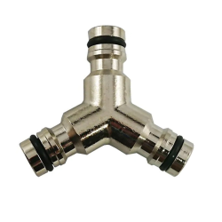 Y Branch Plug nickel-plated...