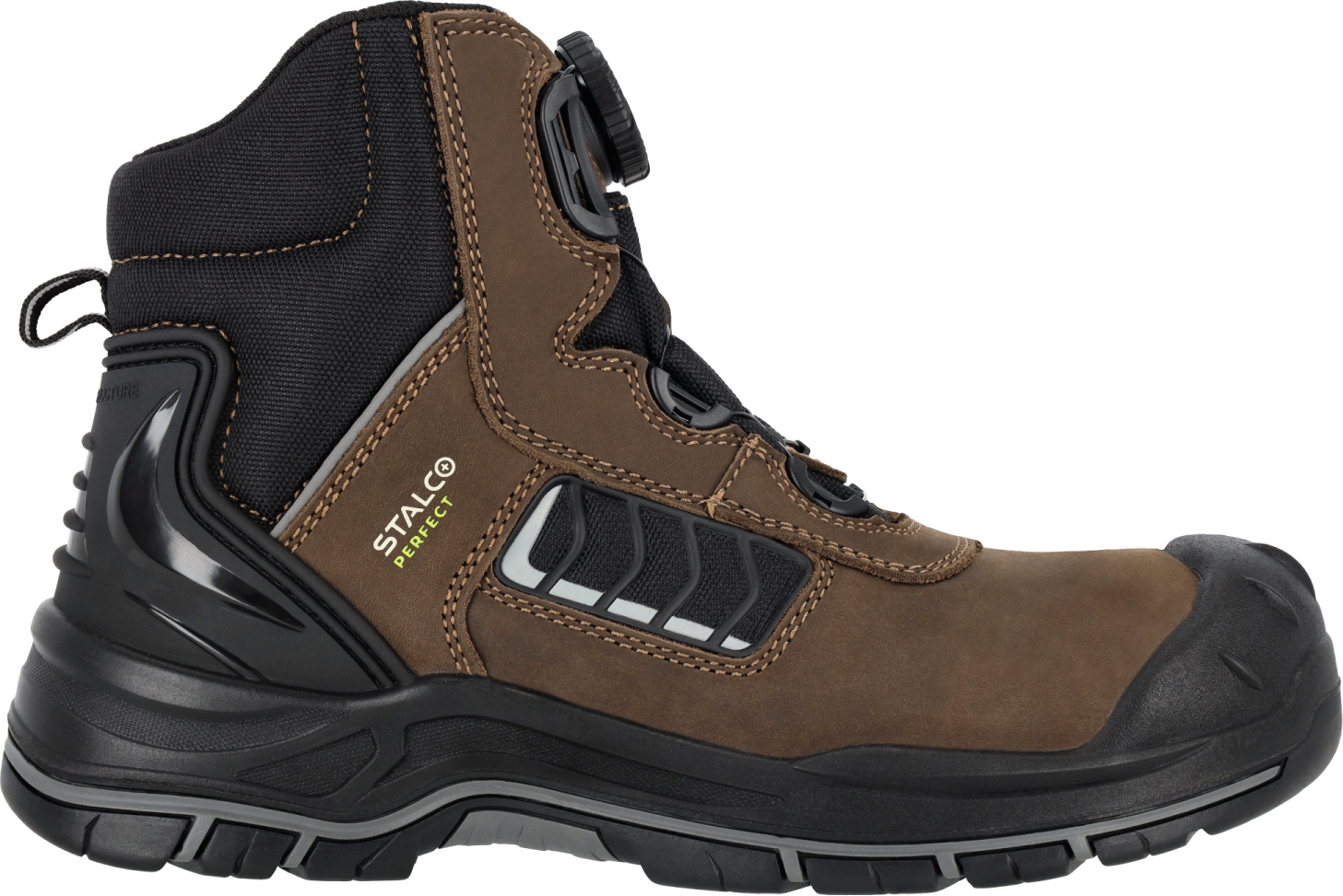 Leather safety ankle boots STALKER S3S 40 STALCO PERFECT S092206040