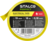 Taśma izolacyjna PVC 0,18mm x 19mm x 18m biały (10) STALCO PERFECT S042276631