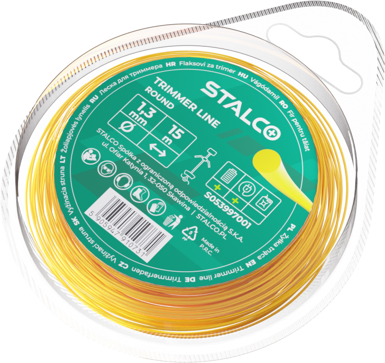 Trimmer line Round 1,3mm x 15m STALCO S053997001