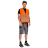 High-vis safety vest SHINE SUMMER yellow S STALCO S-51228