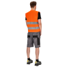 High-vis safety vest SHINE SUMMER yellow S STALCO S-51228