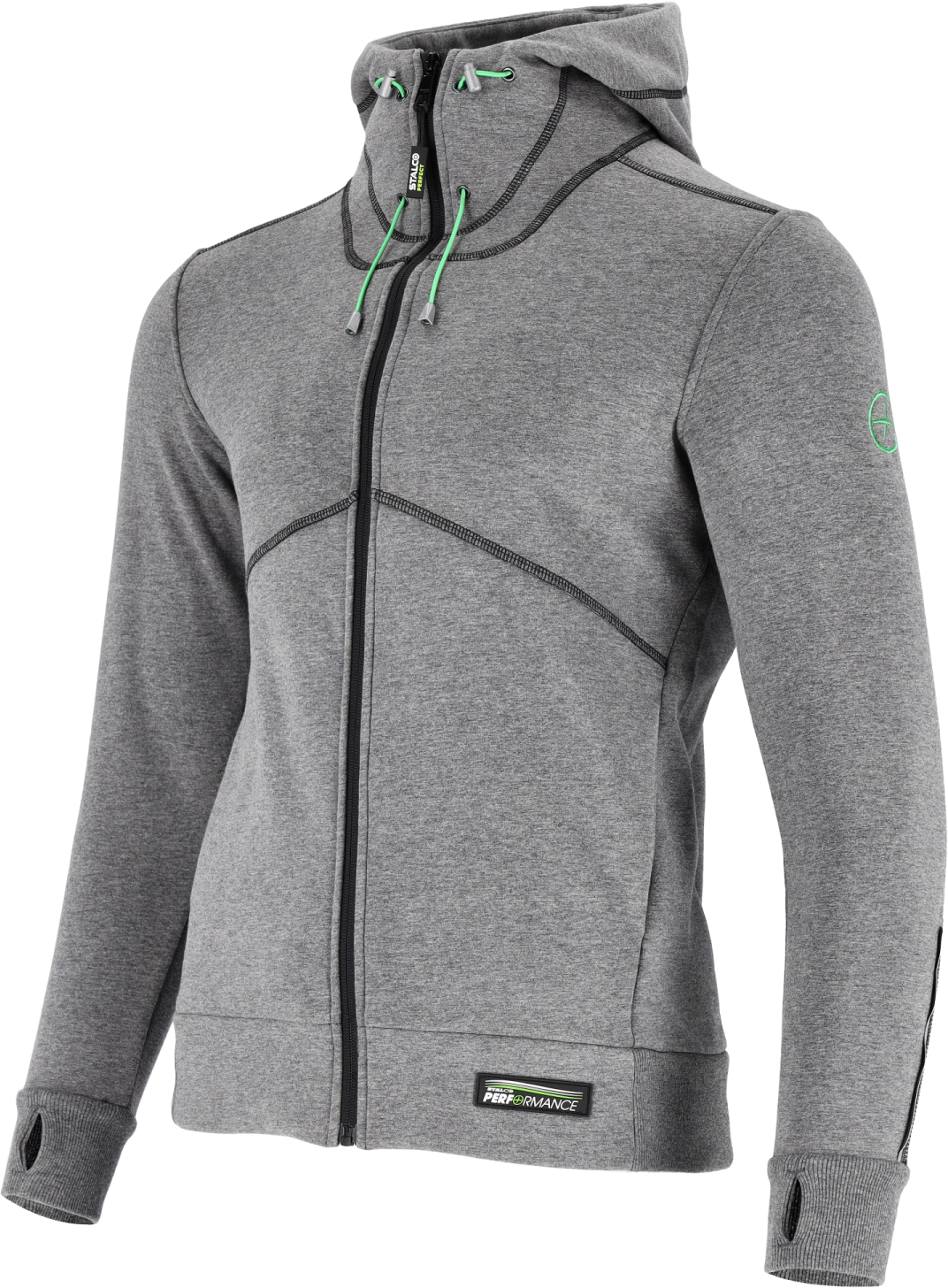 Men's hooded sweatshirt SPARTAN M grey S STALCO PERFECT S-78990