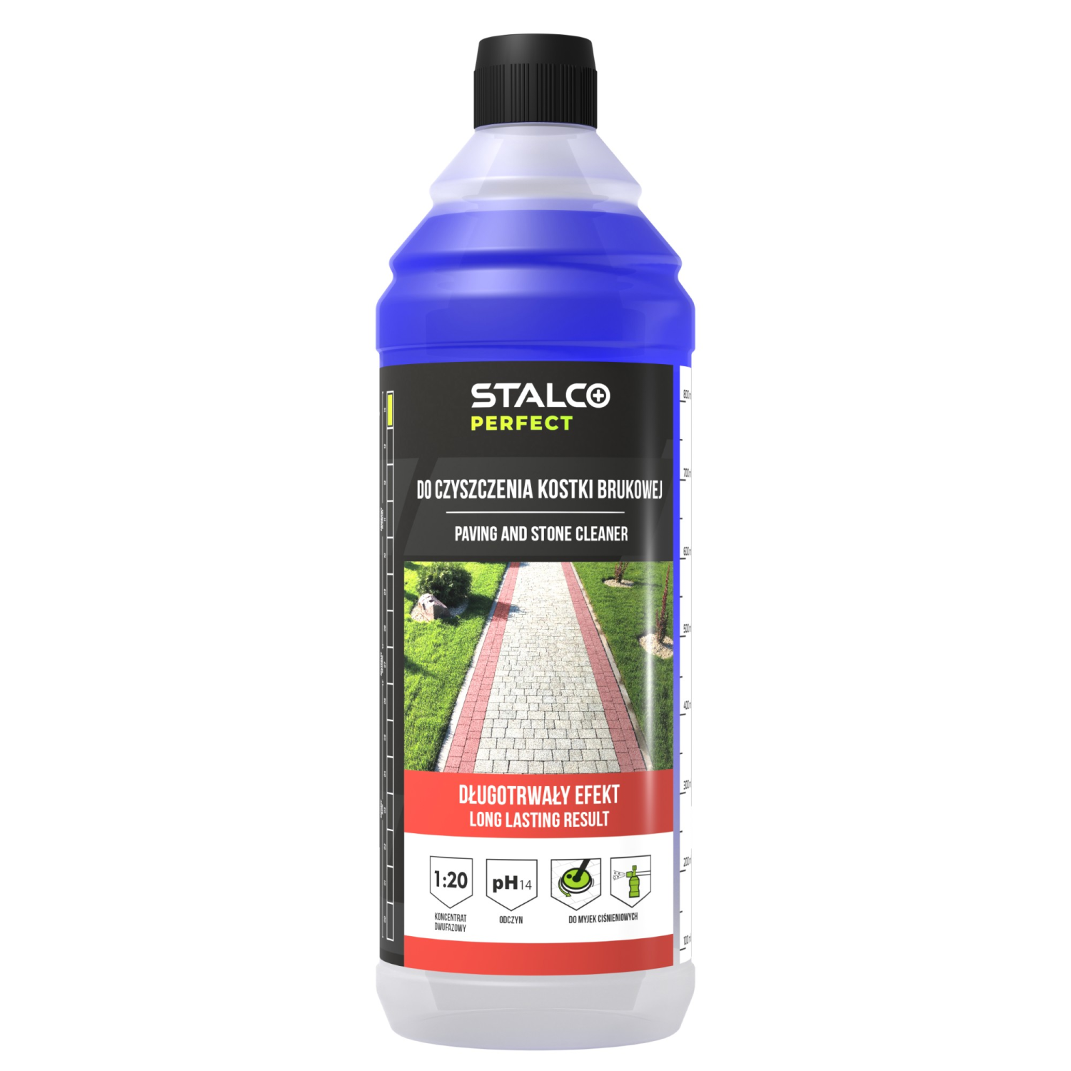 Concentrate for cleaning cobblestones 1 L STALCO PERFECT S-64544