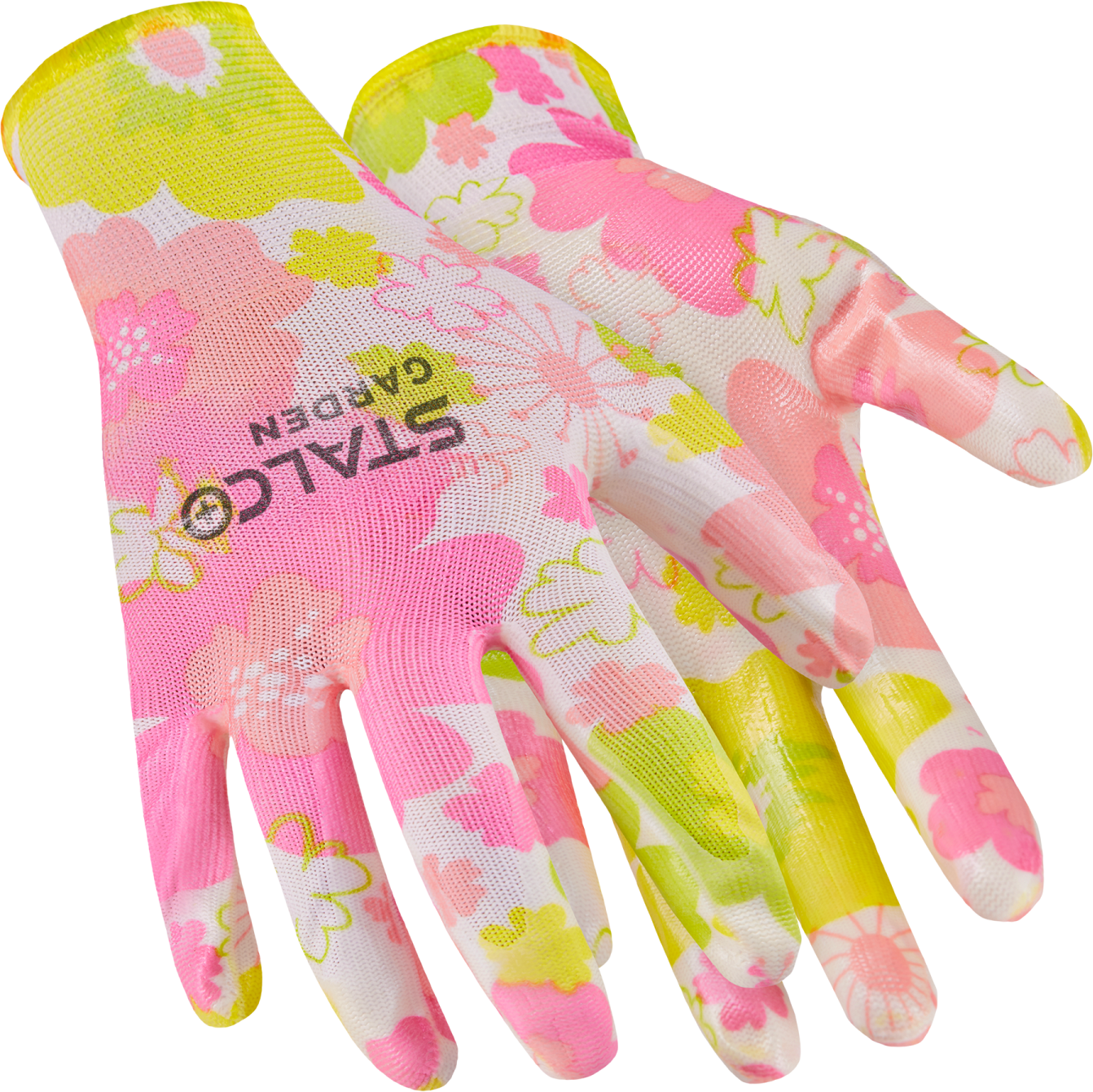 Polyester gloves S-GARDEN S-7” STALCO S-47381