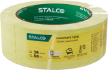 Taśma maskująca 38mm x 50m papierowa (24szt) STALCO S-38274
