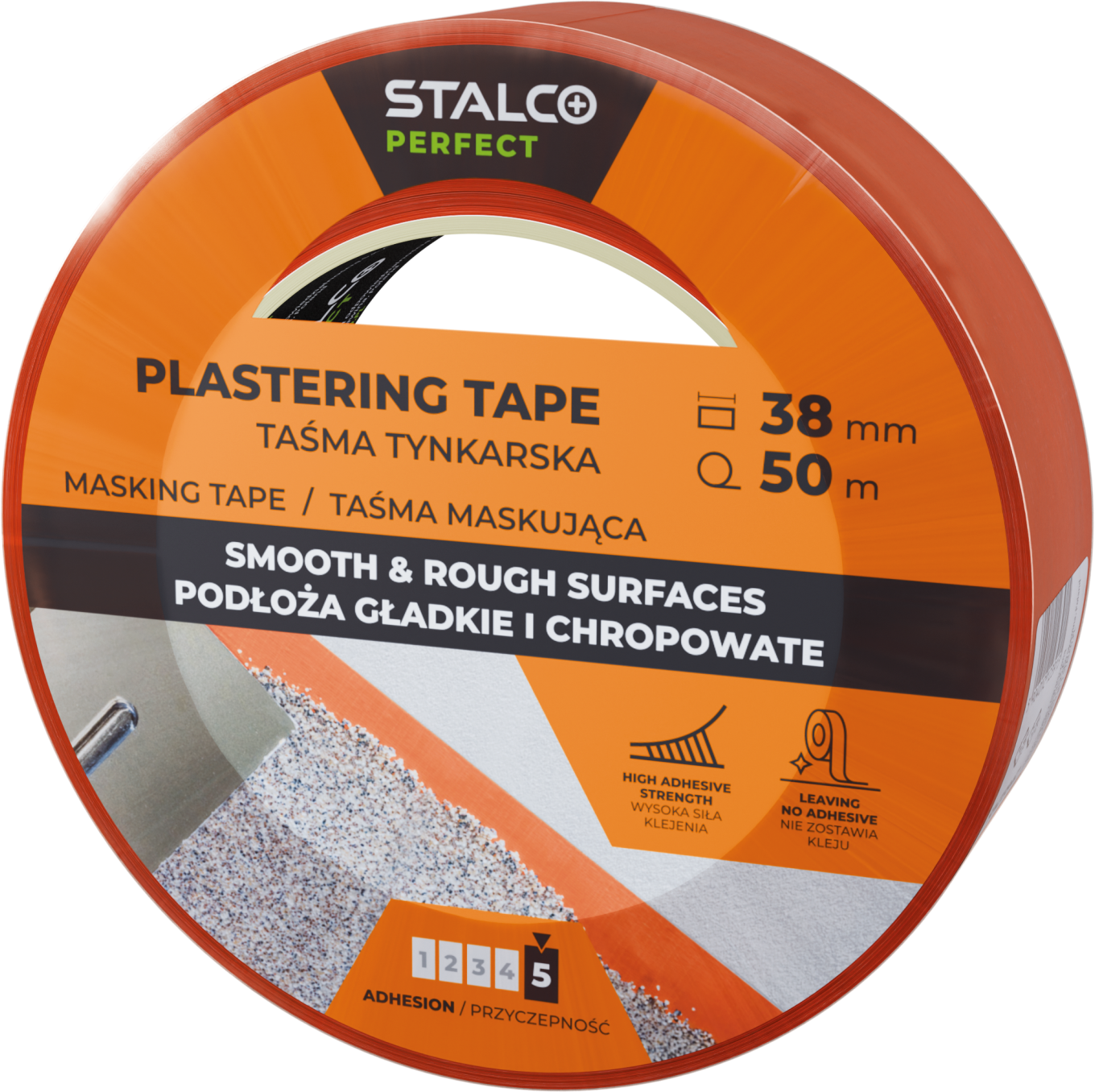 Taśma tynkarska 38mm x 50m (28szt) STALCO S-38462