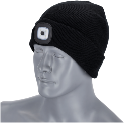 Czapka zimowa z latarką RAY...