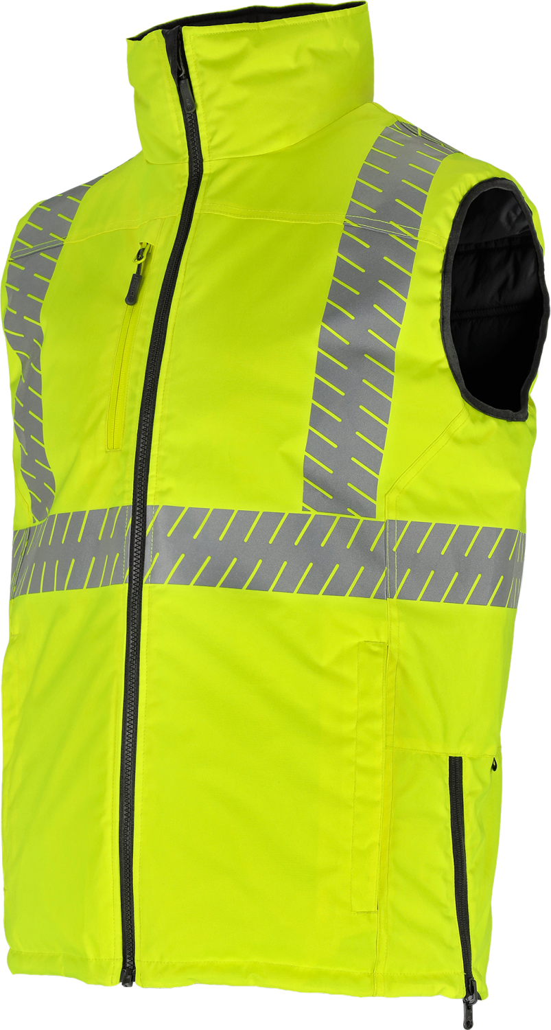 Kamizelka ocieplana ostrzegawcza REVERS V 2in1 STALCO PERFECT