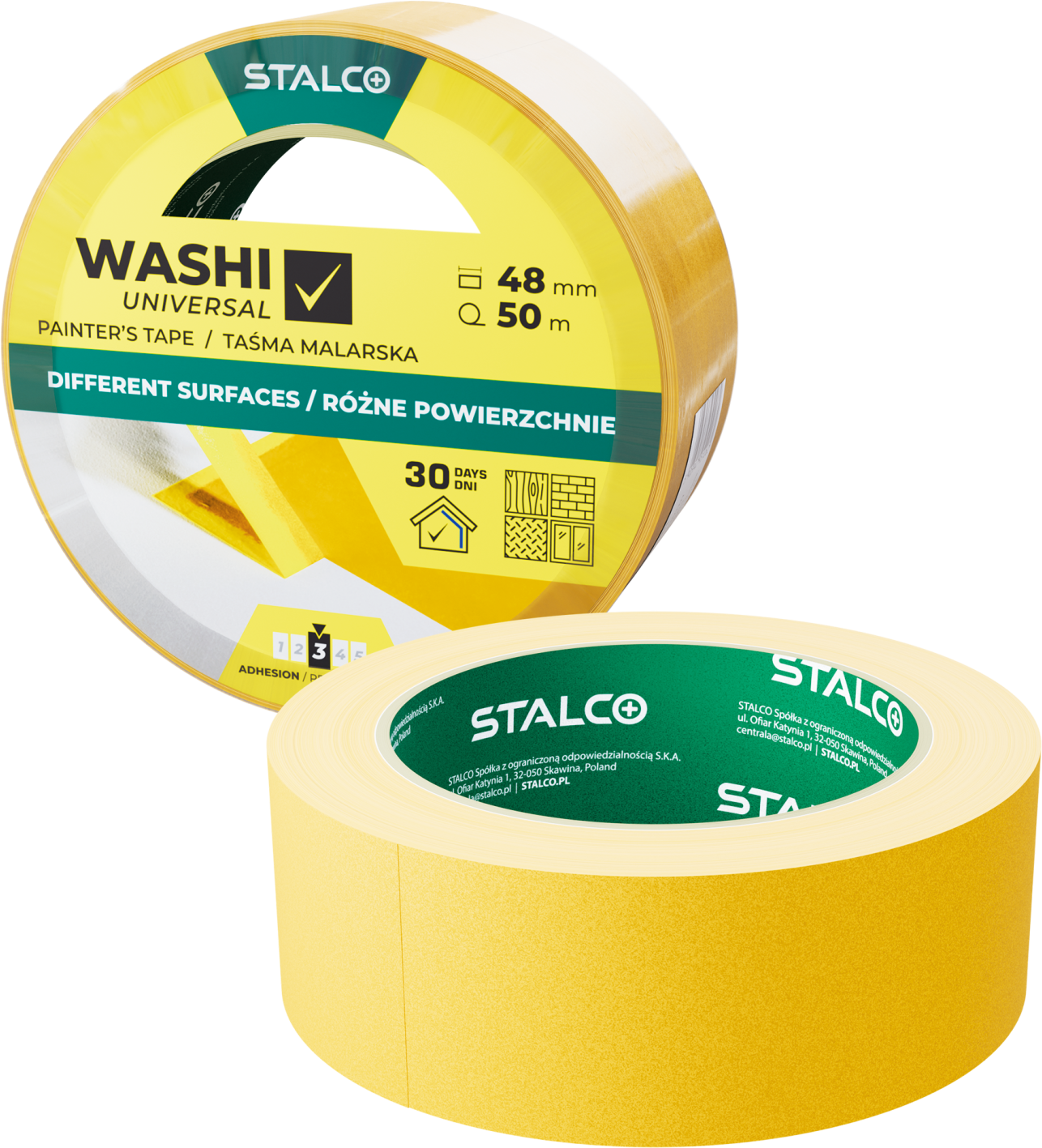 Taśma malarska washi standard