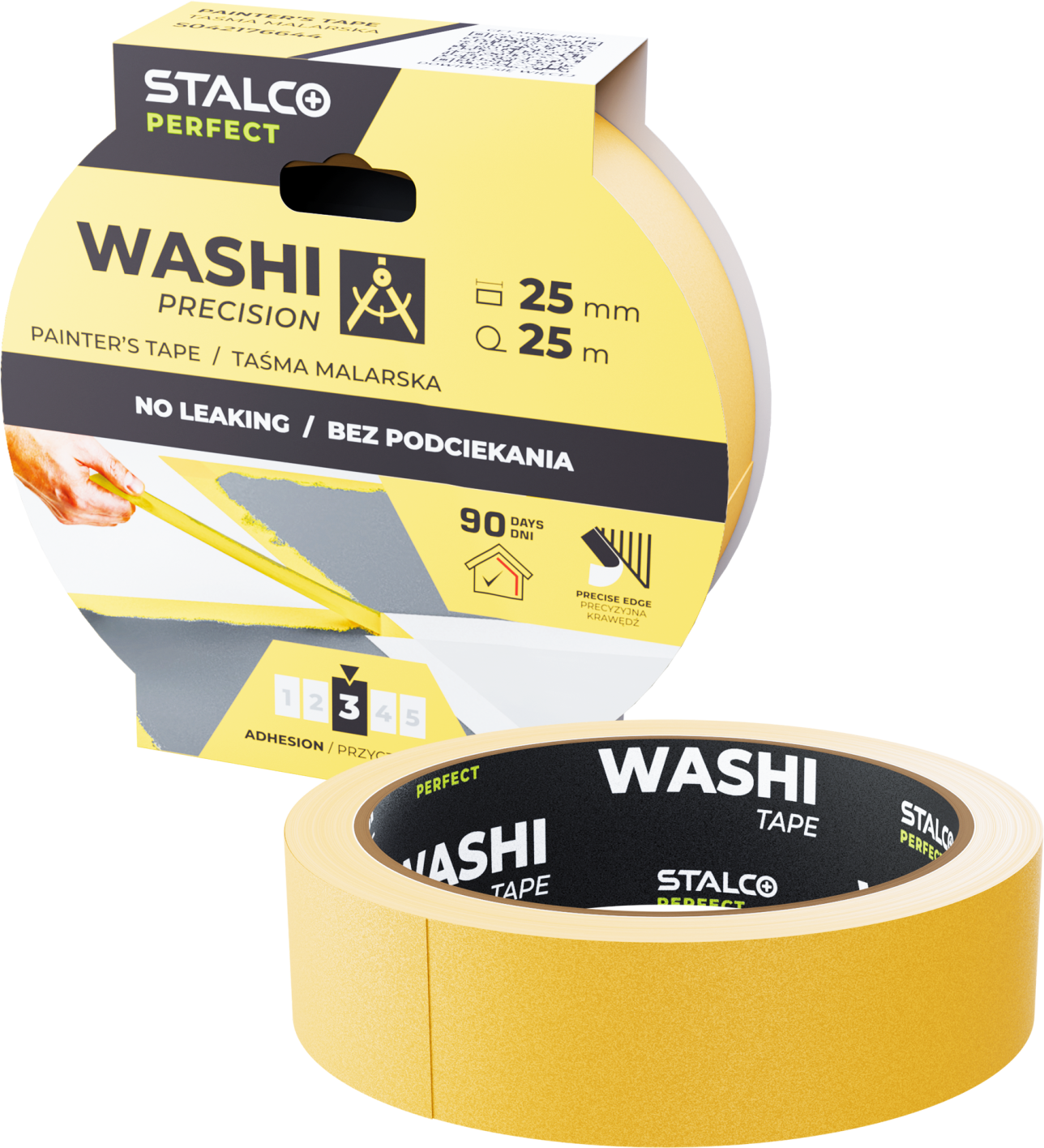 Taśma malarska washi precyzyjna