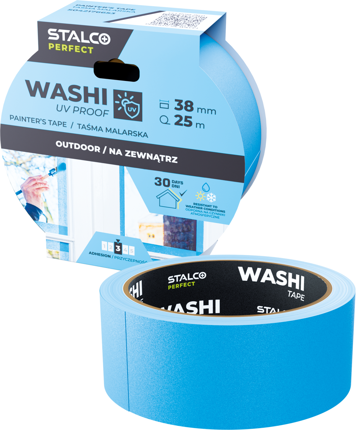 Taśma malarska washi UV proof