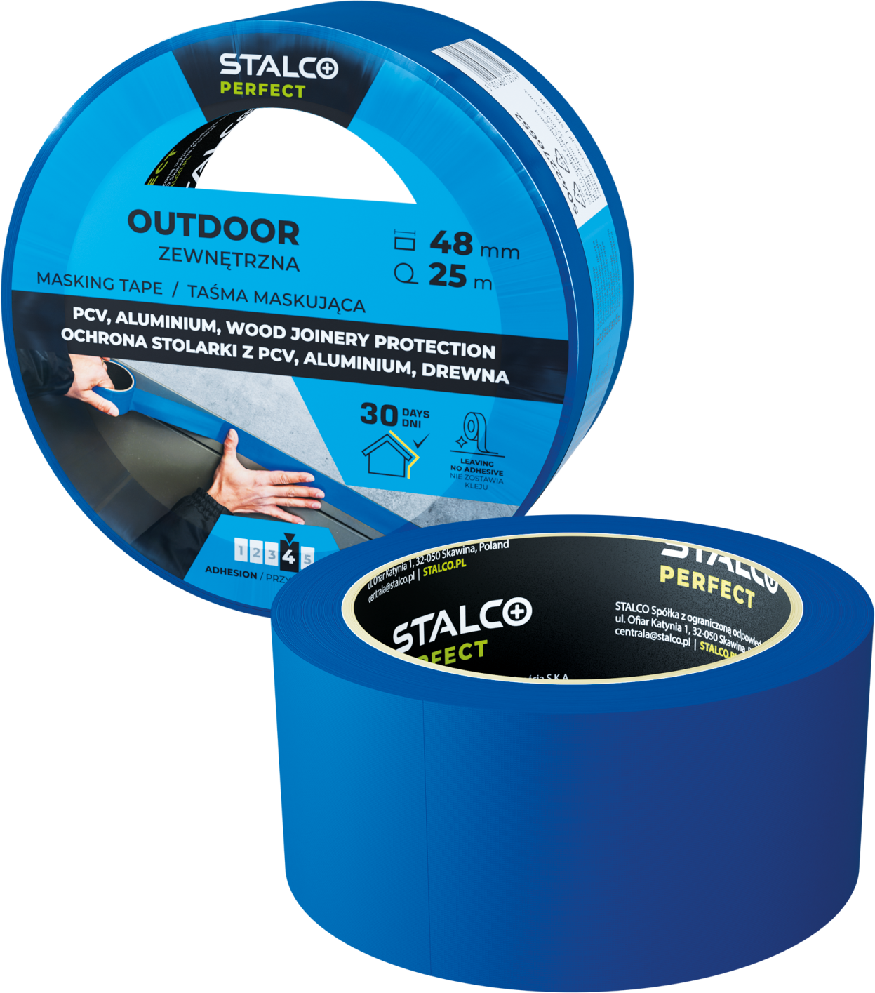 Outdoor masking tape 48mm x 25m (24pcs) STALCO PERFECT S-76652