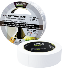 Protective PVC notched tape...