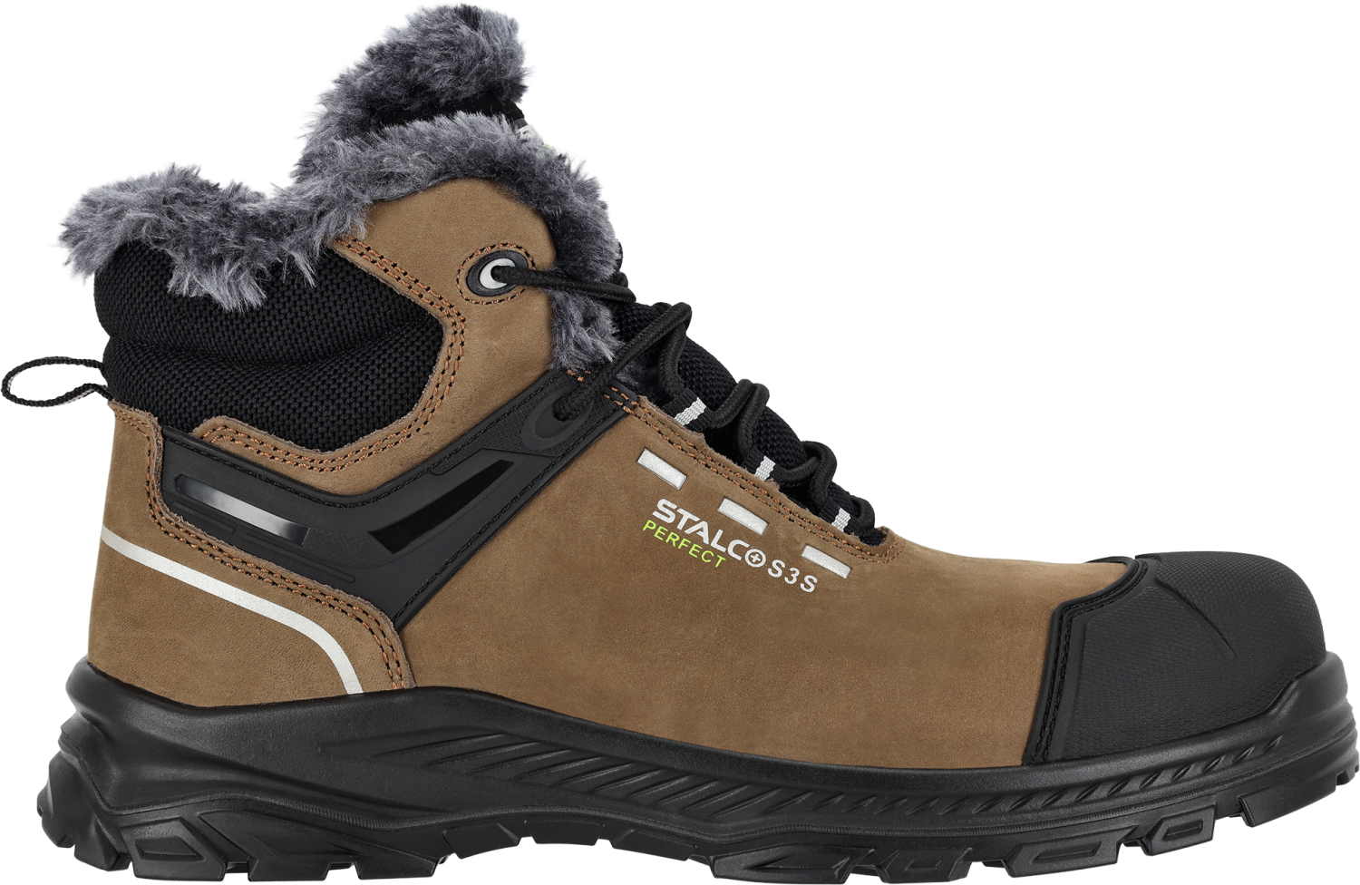 Trzewik skórzany ocieplany PIONIER HIGH WINTER S3S